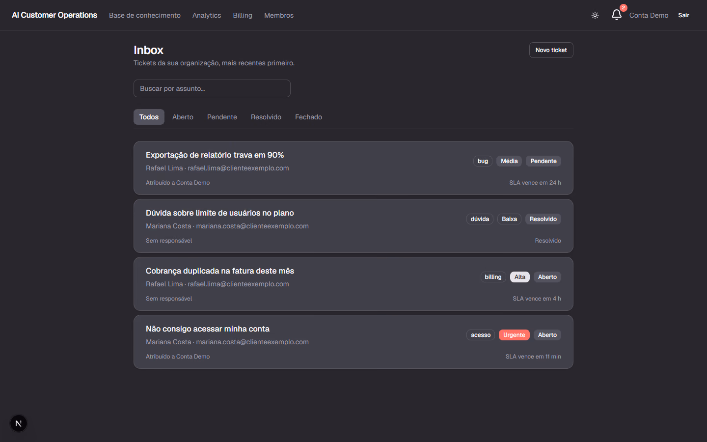 AI Customer Operations Platform