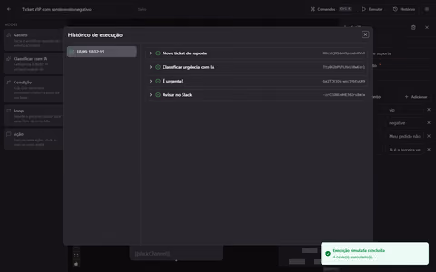 AI Workflow Studio - captura de tela